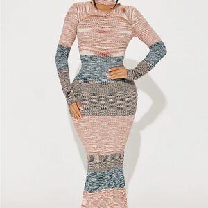 Fashion Nova Long Sleeve Dress